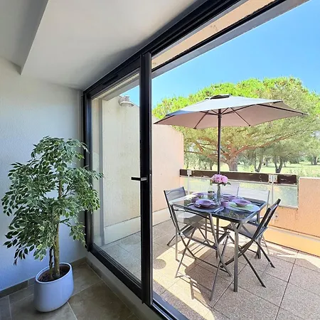 Апартаменты Beau T2 De Standing Sur Le Golf Avec Balcon Et Clim Сен-Сиприен